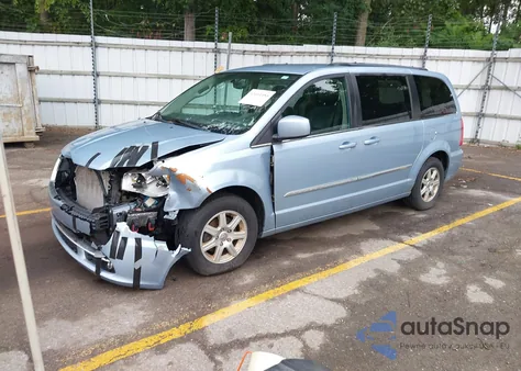 2012 Chrysler Town & Country Touring from USA, damaged, VIN 2C4RC1BG7CR411436